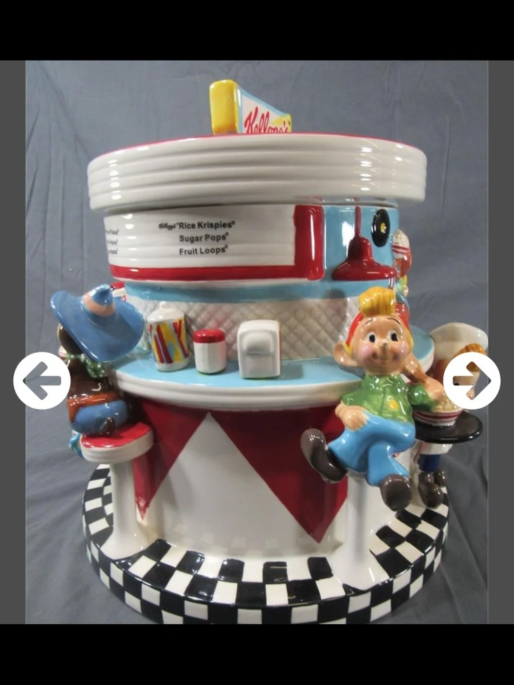 KELLOGGS 100th ANNIVERSARY COLLECTABLE  COOKIE JAR